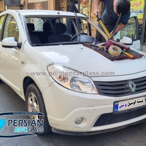 قیمت شیشه جلو ساندرو