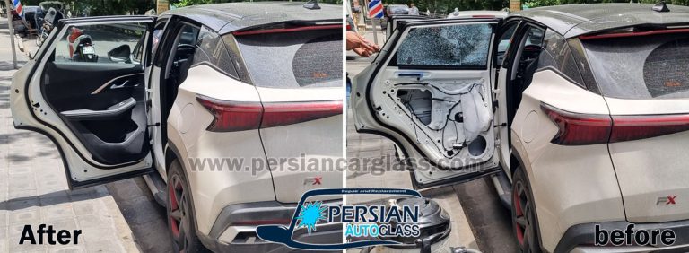 قیمت شیشه درب عقب فونیکس fx