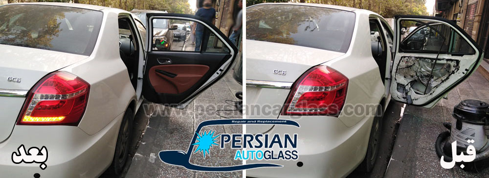 قيمت شيشه درب عقب جيلي gc6