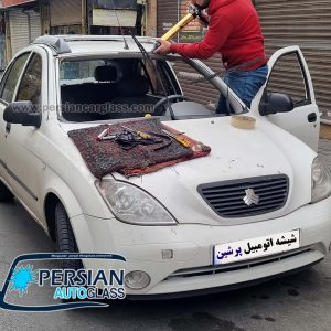 قیمت شیشه جلو تیبا