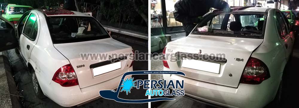 قیمت شیشه عقب تیبا صندوقدار