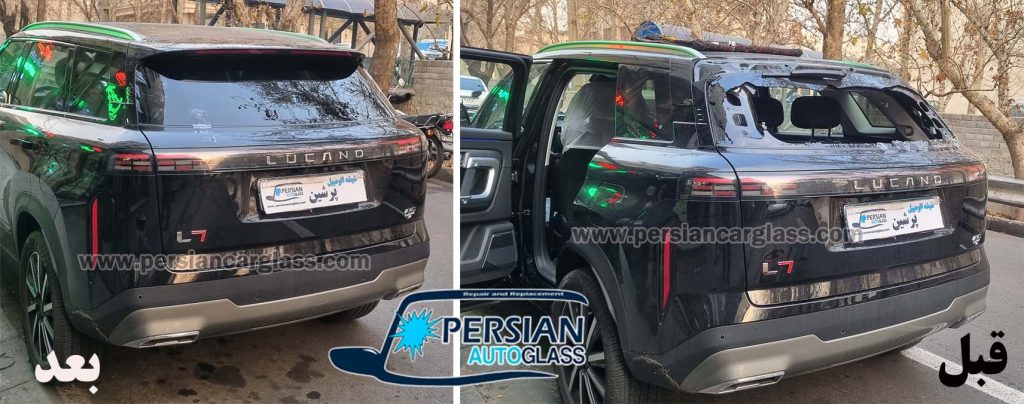 قیمت شیشه عقب لوکانو l7